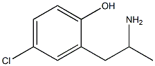 2-(2-aminopropyl)-4-chlorophenol