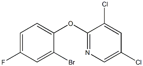 2-(2-bromo-4-fluorophenoxy)-3,5-dichloropyridine|