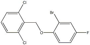 2-(2-bromo-4-fluorophenoxymethyl)-1,3-dichlorobenzene