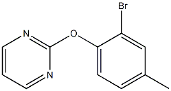 2-(2-bromo-4-methylphenoxy)pyrimidine