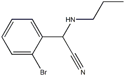 2-(2-bromophenyl)-2-(propylamino)acetonitrile