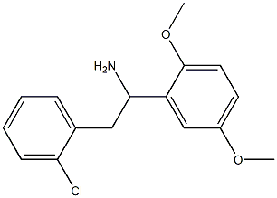 2-(2-chlorophenyl)-1-(2,5-dimethoxyphenyl)ethan-1-amine