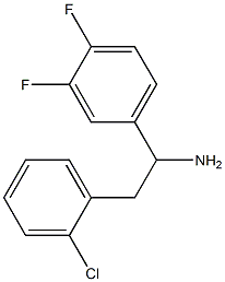 2-(2-chlorophenyl)-1-(3,4-difluorophenyl)ethan-1-amine