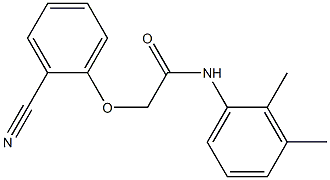 2-(2-cyanophenoxy)-N-(2,3-dimethylphenyl)acetamide