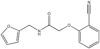 2-(2-cyanophenoxy)-N-(2-furylmethyl)acetamide