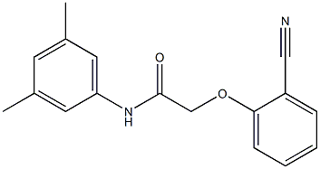  2-(2-cyanophenoxy)-N-(3,5-dimethylphenyl)acetamide