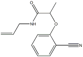 2-(2-cyanophenoxy)-N-(prop-2-en-1-yl)propanamide|