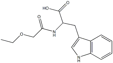 2-(2-ethoxyacetamido)-3-(1H-indol-3-yl)propanoic acid Structure