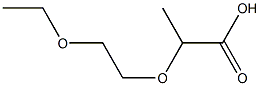 2-(2-ethoxyethoxy)propanoic acid 结构式