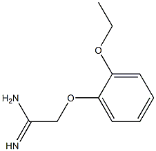  2-(2-ethoxyphenoxy)ethanimidamide