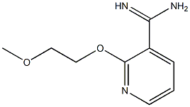 2-(2-methoxyethoxy)pyridine-3-carboximidamide Structure