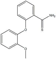 2-(2-methoxyphenoxy)benzene-1-carbothioamide