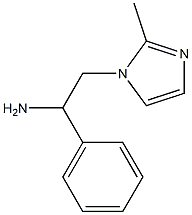 2-(2-methyl-1H-imidazol-1-yl)-1-phenylethanamine Structure