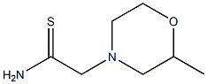 2-(2-methylmorpholin-4-yl)ethanethioamide