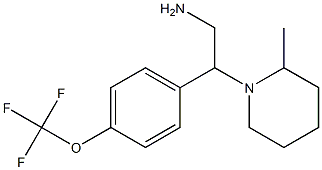 2-(2-methylpiperidin-1-yl)-2-[4-(trifluoromethoxy)phenyl]ethan-1-amine