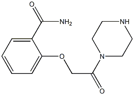  2-(2-oxo-2-piperazin-1-ylethoxy)benzamide