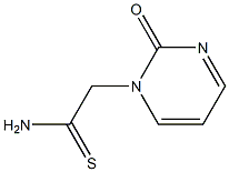 2-(2-oxopyrimidin-1(2H)-yl)ethanethioamide,,结构式
