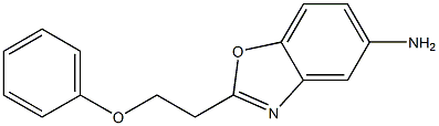 2-(2-phenoxyethyl)-1,3-benzoxazol-5-amine Structure