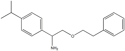 2-(2-phenylethoxy)-1-[4-(propan-2-yl)phenyl]ethan-1-amine