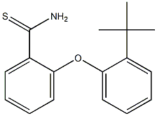 2-(2-tert-butylphenoxy)benzene-1-carbothioamide|