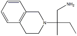 2-(3,4-dihydroisoquinolin-2(1H)-yl)-2-methylbutan-1-amine,,结构式