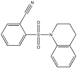 2-(3,4-dihydroquinolin-1(2H)-ylsulfonyl)benzonitrile|