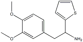  2-(3,4-dimethoxyphenyl)-1-(thiophen-2-yl)ethan-1-amine