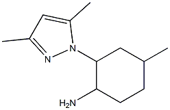 2-(3,5-dimethyl-1H-pyrazol-1-yl)-4-methylcyclohexanamine
