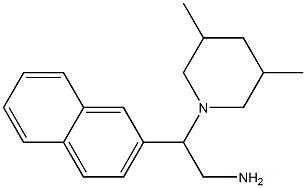 2-(3,5-dimethylpiperidin-1-yl)-2-(naphthalen-2-yl)ethan-1-amine