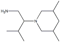 2-(3,5-dimethylpiperidin-1-yl)-3-methylbutan-1-amine