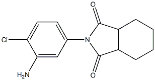 2-(3-amino-4-chlorophenyl)hexahydro-1H-isoindole-1,3(2H)-dione 结构式