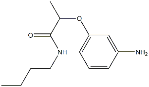 2-(3-aminophenoxy)-N-butylpropanamide