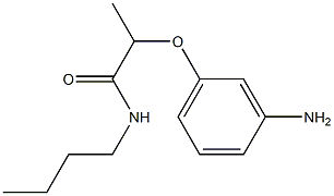  2-(3-aminophenoxy)-N-butylpropanamide