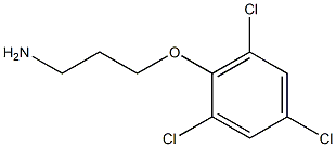 2-(3-aminopropoxy)-1,3,5-trichlorobenzene,,结构式