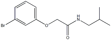 2-(3-bromophenoxy)-N-isobutylacetamide