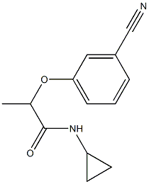 2-(3-cyanophenoxy)-N-cyclopropylpropanamide