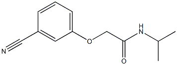 2-(3-cyanophenoxy)-N-isopropylacetamide