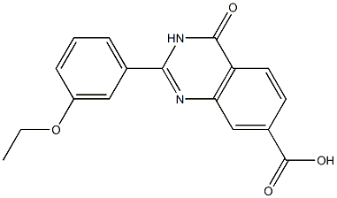 2-(3-ethoxyphenyl)-4-oxo-3,4-dihydroquinazoline-7-carboxylic acid|