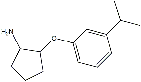  2-(3-isopropylphenoxy)cyclopentanamine