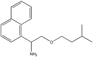 2-(3-methylbutoxy)-1-(naphthalen-1-yl)ethan-1-amine