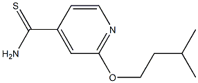  2-(3-methylbutoxy)pyridine-4-carbothioamide