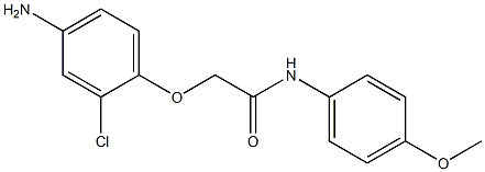 2-(4-amino-2-chlorophenoxy)-N-(4-methoxyphenyl)acetamide|