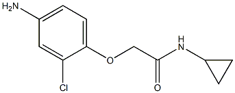 2-(4-amino-2-chlorophenoxy)-N-cyclopropylacetamide|