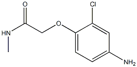  2-(4-amino-2-chlorophenoxy)-N-methylacetamide