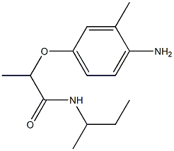 2-(4-amino-3-methylphenoxy)-N-(butan-2-yl)propanamide|