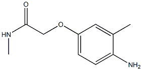 2-(4-amino-3-methylphenoxy)-N-methylacetamide