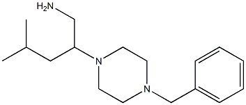 2-(4-benzylpiperazin-1-yl)-4-methylpentan-1-amine