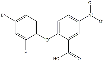  2-(4-bromo-2-fluorophenoxy)-5-nitrobenzoic acid