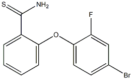 2-(4-bromo-2-fluorophenoxy)benzene-1-carbothioamide