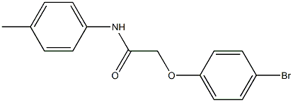 2-(4-bromophenoxy)-N-(4-methylphenyl)acetamide